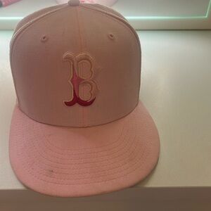 New era 59Fifty MLB Boston Red Sox fitted hat world series ‘04 cherry blossom